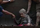 97-year-old woman rescued after Nepali floods looked like 'a warrior'