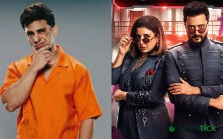 Aarush Bhola seemingly takes a dig at Farah Khan's Lock Upp 2 as he calls Rise & Fall biased. Watch