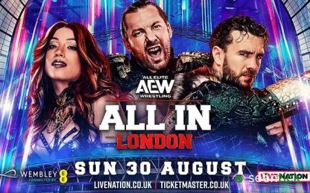 AEW All In 2026 Start Time, Match Card, Streaming Info