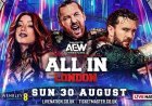AEW All In 2026 Start Time, Match Card, Streaming Info