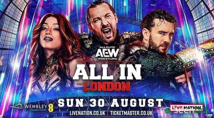 AEW All In 2026 Start Time, Match Card, Streaming Info