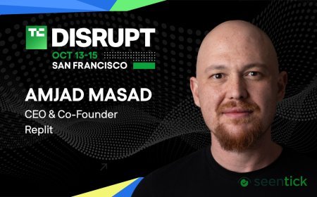 Amjad Masad, CEO and co-founder of Replit, joins the Disrupt Stage at TechCrunch Disrupt 2026 