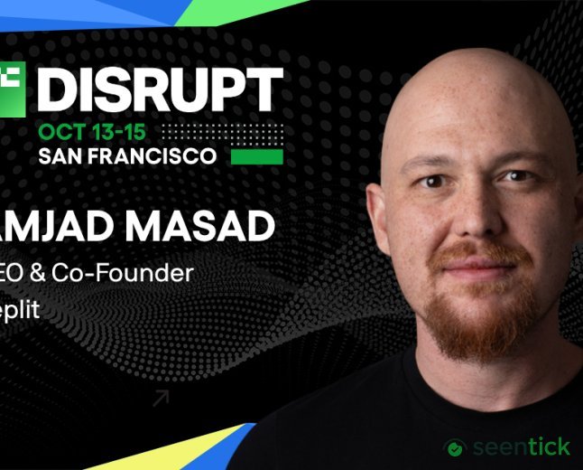 Amjad Masad, CEO and co-founder of Replit, joins the Disrupt Stage at TechCrunch Disrupt 2026 