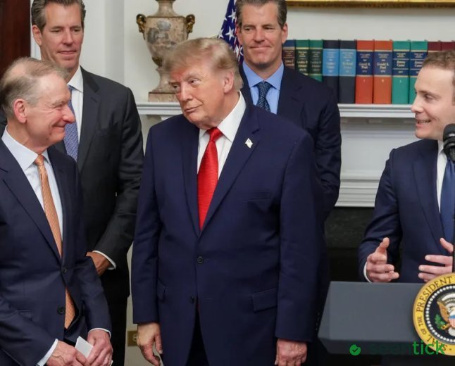 Bitcoin Soars After Trump Hosts Crypto Executives At White House And Urges Passage Of Clarity Act
