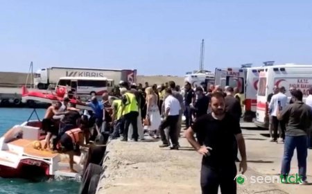 Boat carrying some 270 people capsizes off northern Cyprus - reports