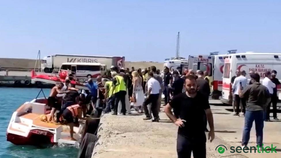 Boat carrying some 270 people capsizes off northern Cyprus - reports