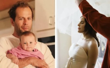 Bruce Willis makes rare public appearance at daughter Tallulahs wedding.