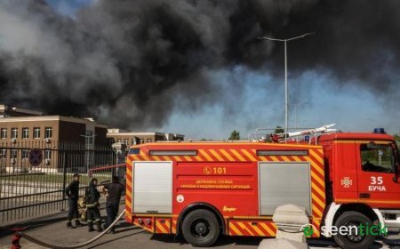Deadly strike on Kyiv warehouse prompts evacuations