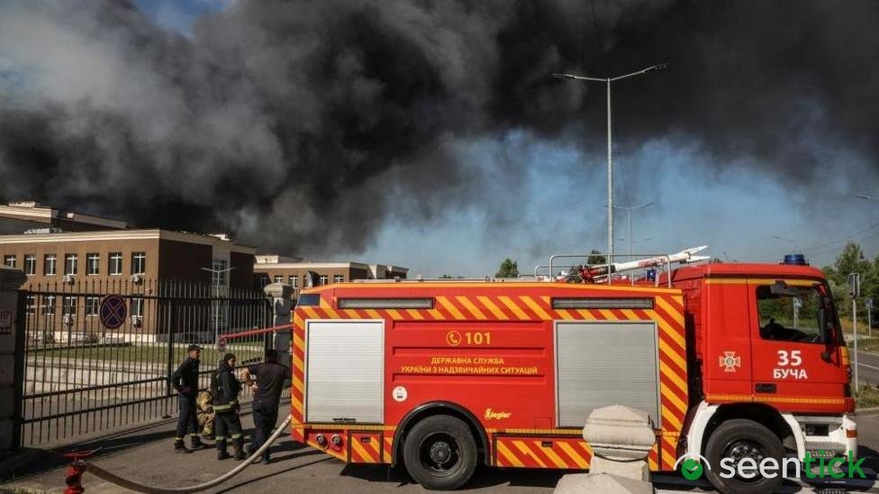 Deadly strike on Kyiv warehouse prompts evacuations