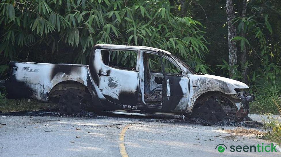 Dozens of co-ordinated arson attacks hit southern Thailand