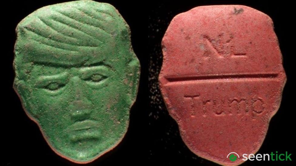 Dutch institute issues 'red alert' over Trump-shaped ecstasy pills