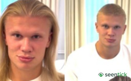 Erling Haaland chops off his golden locks, netizens have a field day! Check it out