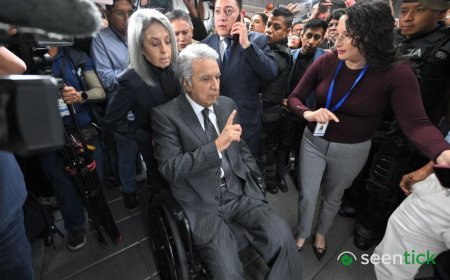 Former Ecuadorian president imprisoned for corruption