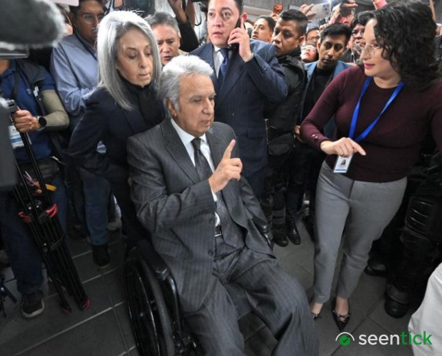 Former Ecuadorian president imprisoned for corruption