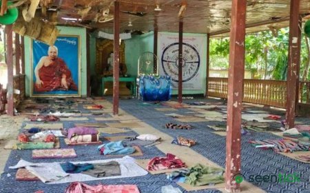 Fourteen killed in strike on Myanmar monastery