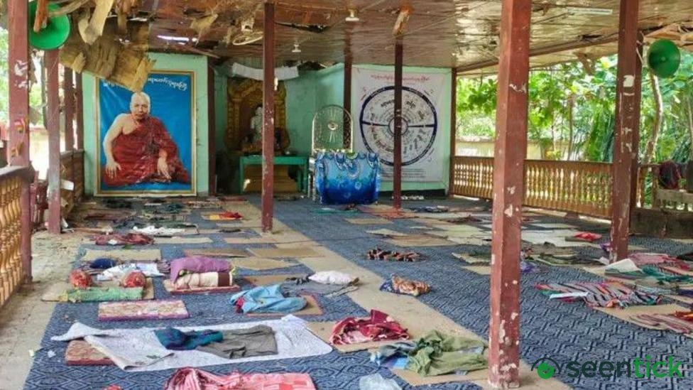 Fourteen killed in strike on Myanmar monastery