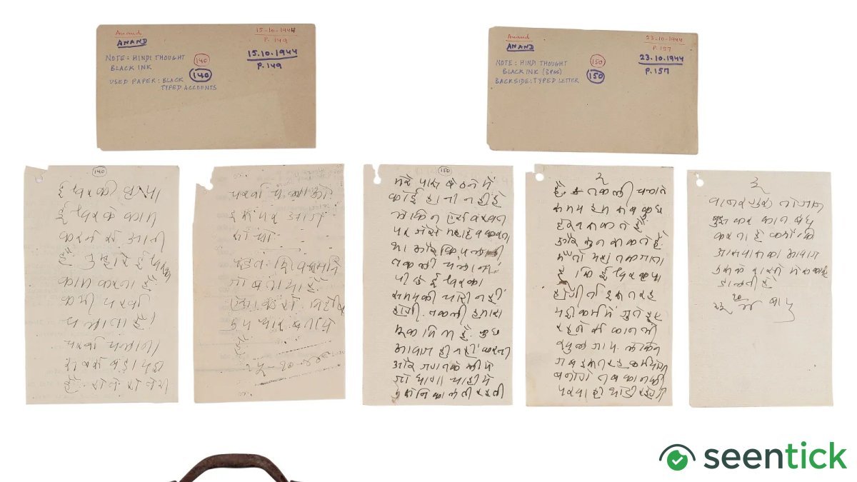Gandhi’s set of daily reflections fetches Rs 16.2 crore at auction