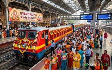 Ganpati special trains 2026: Over 1.17 lakh tickets booked, Railways issues advisory