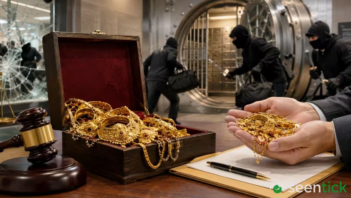 Gold pledged for loan stolen in bank robbery: How borrower won case for full value