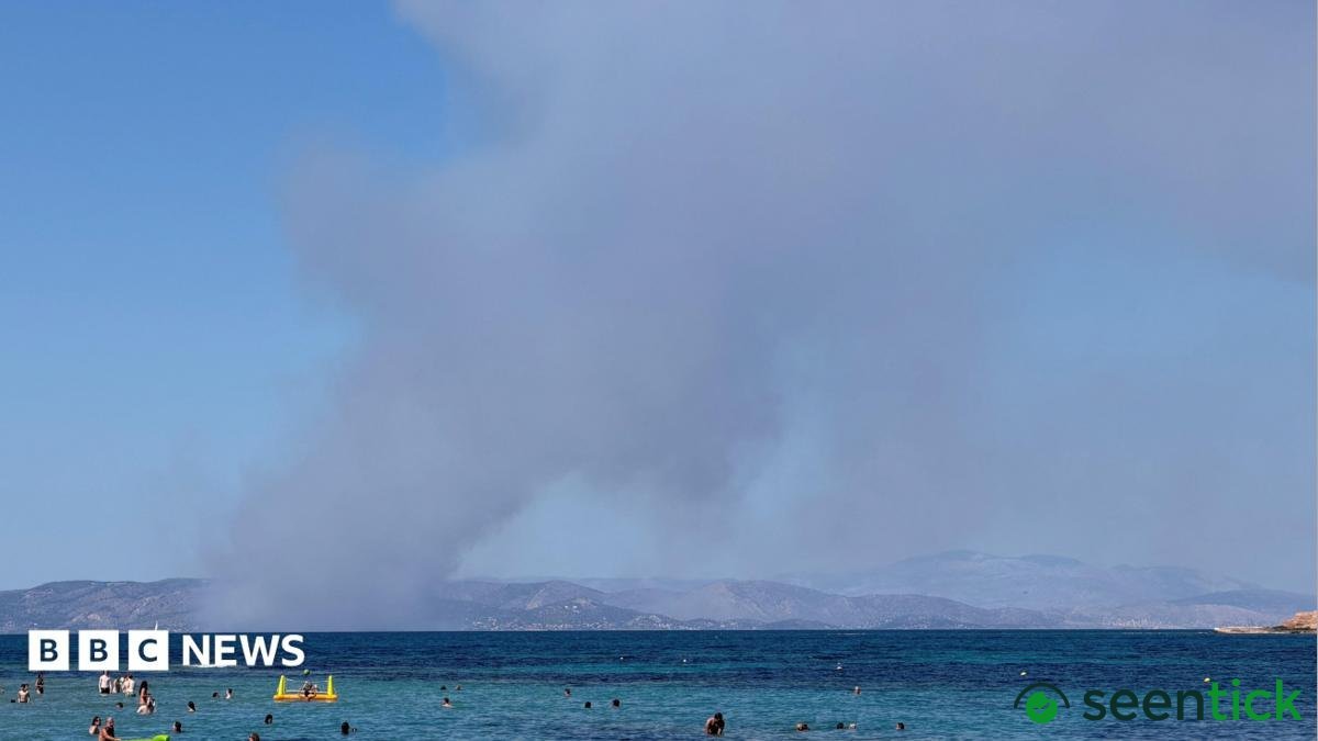 Greek Island Blazes: At Least Two Dead as Wildfires Spread Rapidly
