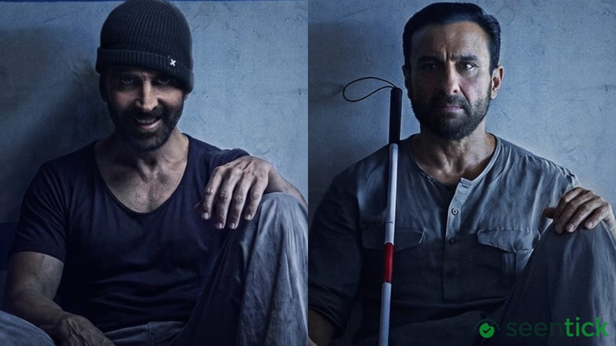 Haiwaan trailer: Akshay Kumar plays a psychopath killer hunting blind Saif Ali Khan in bloody, intense thriller