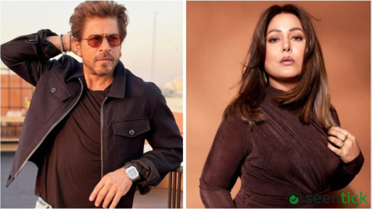 Hina Khan recalls first meeting Shah Rukh Khan on flight, says she waited for him to wake up for a photo: ‘Was anxious’