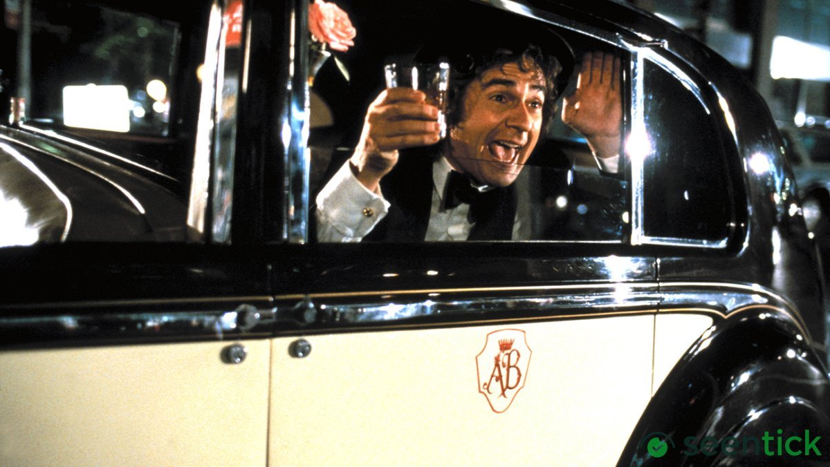 Dudley Moore stars as Arthur Bach in the iconic comedy film of the same name.