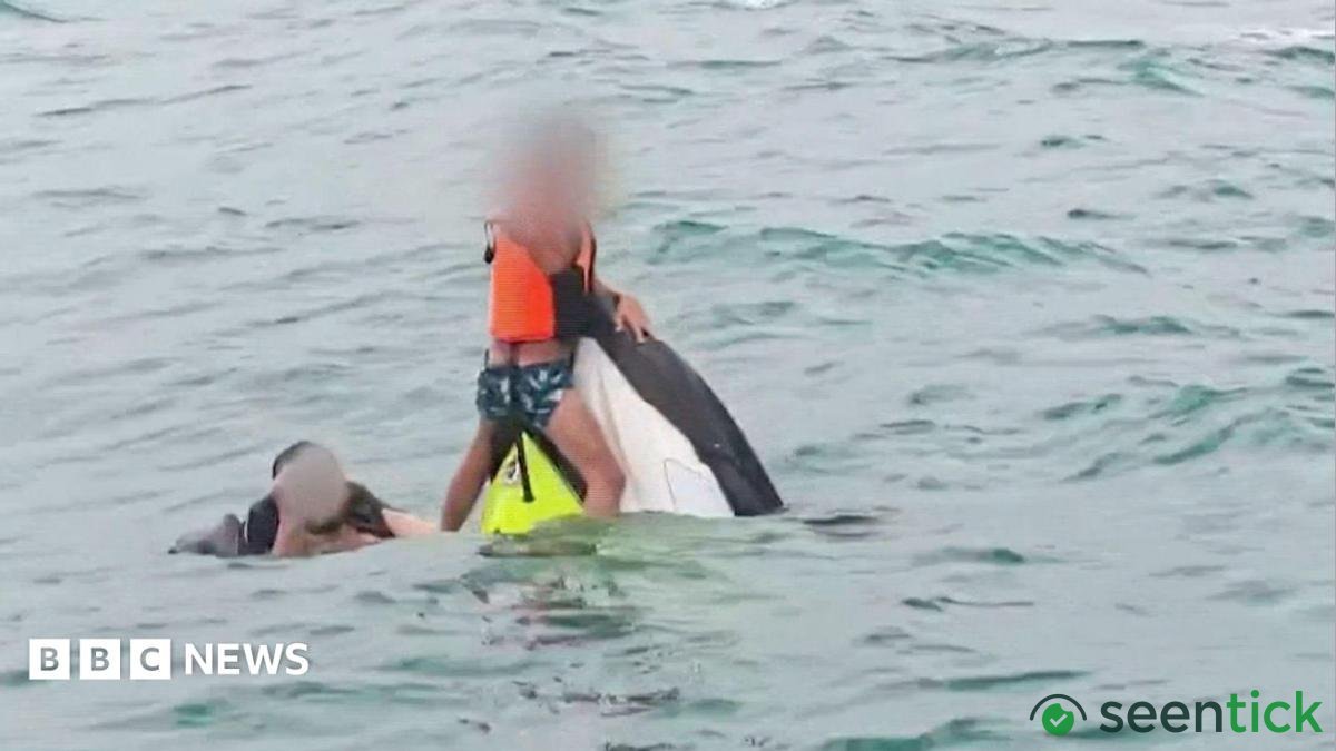 Family rescued after 16-hour ordeal at sea off Koh Samui island.