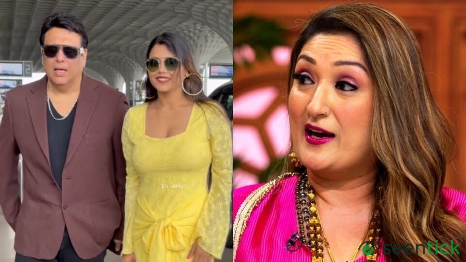 Govindas wife speaks out about his infidelity on Netflix show Lock Upp.