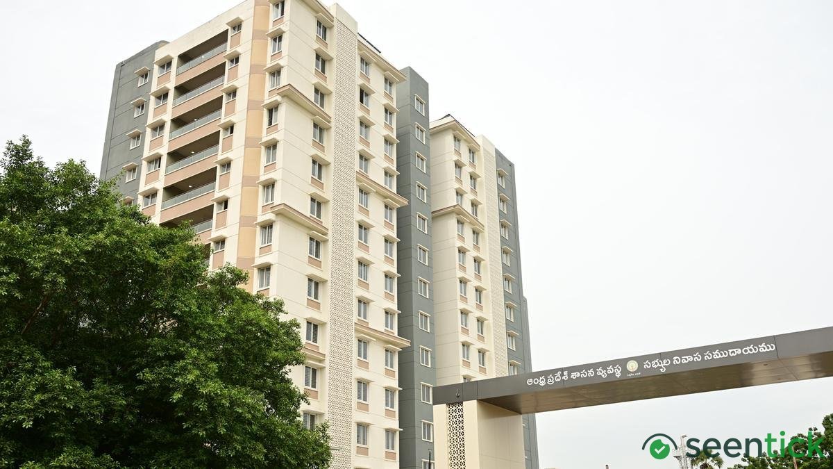 APCRDA hands over residential complex for MLAs and MLCs in Amaravati to GAD