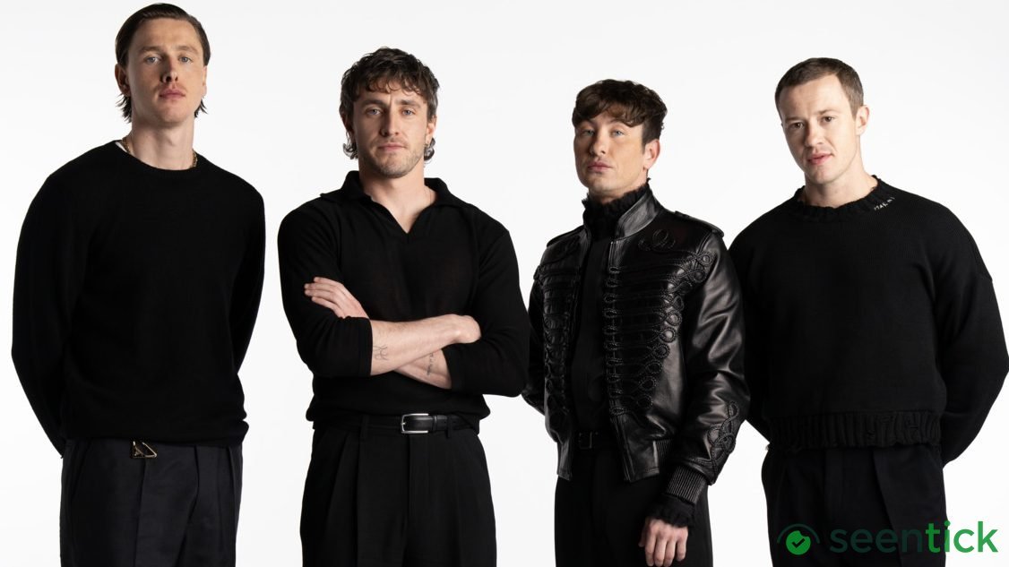Beatles Biopic Cast Recreates Iconic Abbey Road Album Cover
