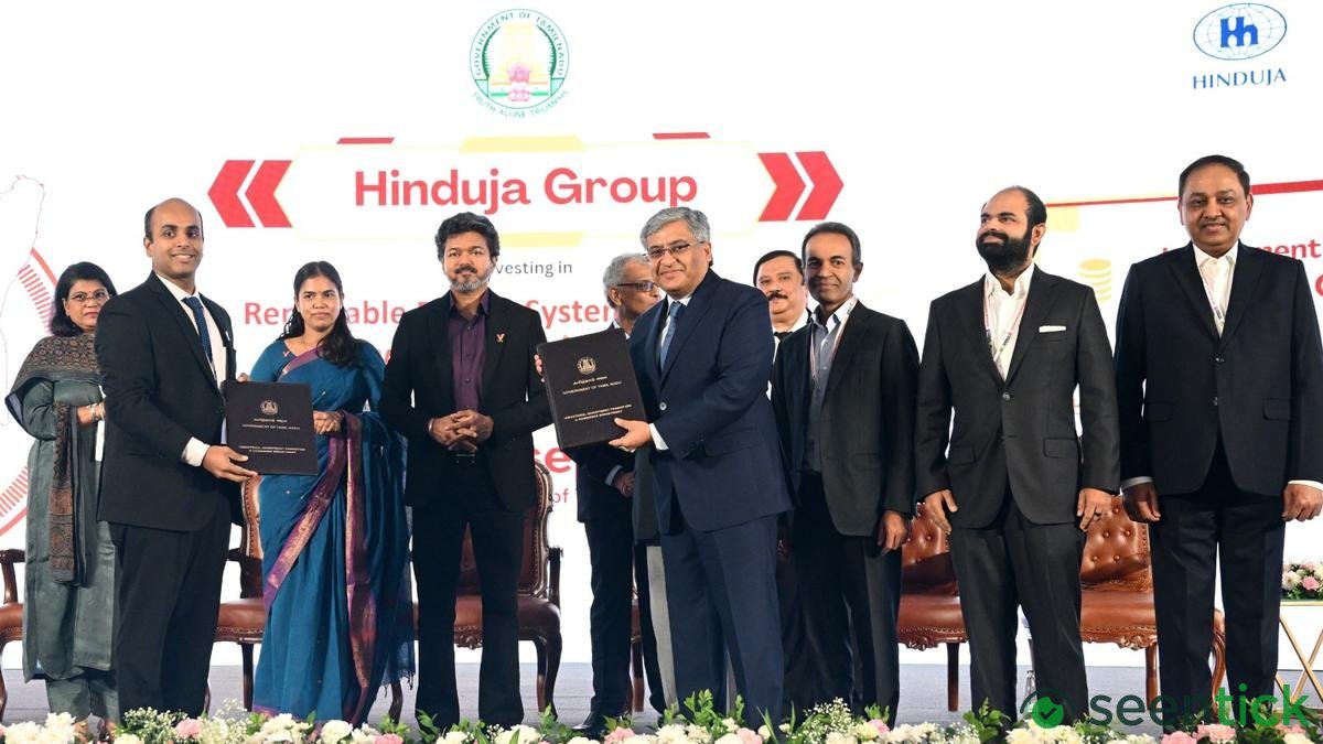 97 MoUs worth over ₹67,542 crore signed at TVK government’s first investment conclave in Tamil Nadu