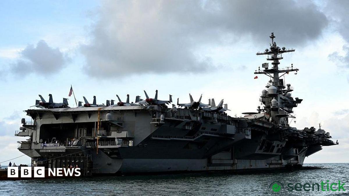 US Navy Deploys Aircraft Carrier to Middle East Amid Mental Health Concerns Over Extended Deployment