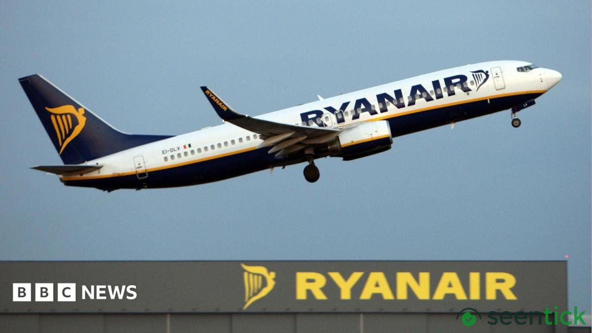 Engine failure causes severe injury on Ryanair flight from Greece to Germany.