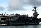 US Navy Deploys Aircraft Carrier to Middle East Amid Mental Health Concerns Over Extended Deployment