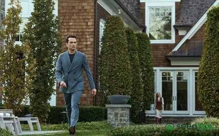 The showrunner of The Beast in Me, Howard Gordon, discusses the violent murder scene.