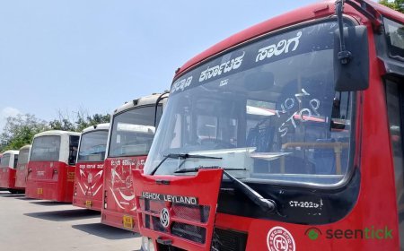 Public Transport Fare Regulatory Committee inspects KKRTC facilities in Kalaburagi