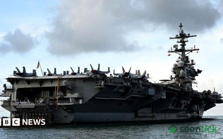US Navy Deploys Aircraft Carrier to Middle East Amid Mental Health Concerns Over Extended Deployment