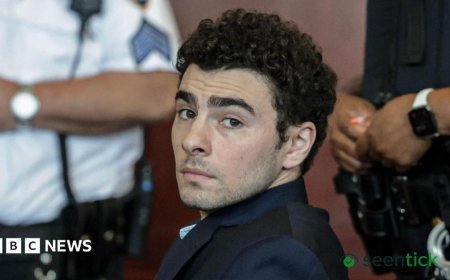 Mangione pleads guilty to killing UnitedHealthcare CEO Brian Thompson.