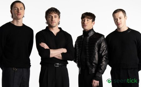 Beatles Biopic Cast Recreates Iconic Abbey Road Album Cover