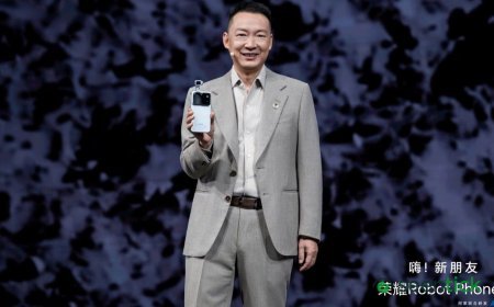 Honor Unveils Revolutionary Robot Phone with Advanced Camera Technology.