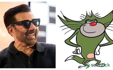 Sunny Deol Recites Iconic Line from Animated Show Oggy and the Cockroaches.