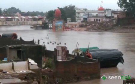 India news Live Updates, 31 August 2026: Rising water levels of Mandakini river create flood-like conditions in Chitrakoot