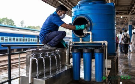 Indian Railways launches special drive to clean drinking water tanks, filters at stations