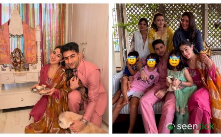 Inside the Ali Khan-Kemmu Raksha Bandhan celebrations: Sara, Inaaya tie rakhis to brothers Ibrahim, Taimur and Jeh
