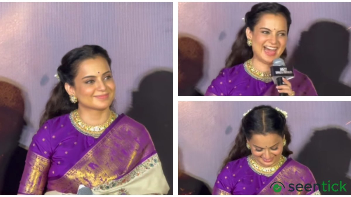 Internet loves the softer side of Kangana Ranaut as she blushes after being called ‘sundar’