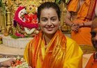 Kangana Ranaut visits Siddhivinayak and Mumba Devi temples in Mumbai, shares pictures