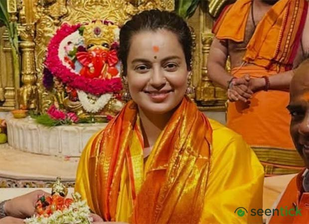 Kangana Ranaut visits Siddhivinayak and Mumba Devi temples in Mumbai, shares pictures