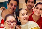 Krushna Abhishek celebrates Rakhi with mami Sunita Ahuja and her kids; Govinda skips celebration
