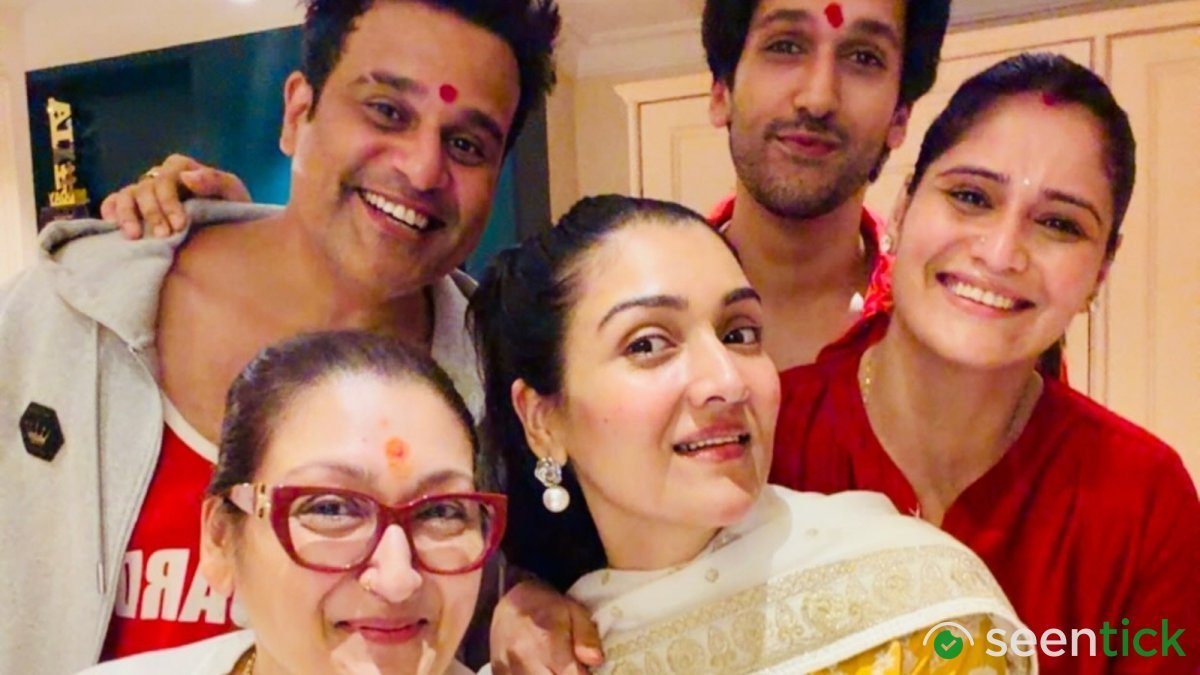 Krushna Abhishek celebrates Rakhi with mami Sunita Ahuja and her kids; Govinda skips celebration